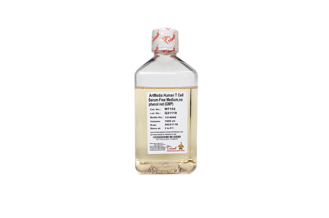ArtMedia® Human T Cell Serum-Free Medium, no phenol red (GMP Grade)