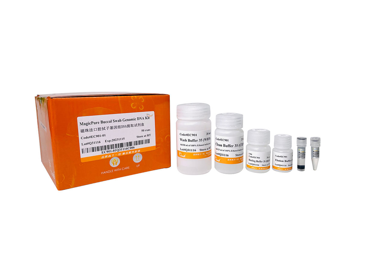 MagicPure® Buccal Swab Genomic DNA Kit