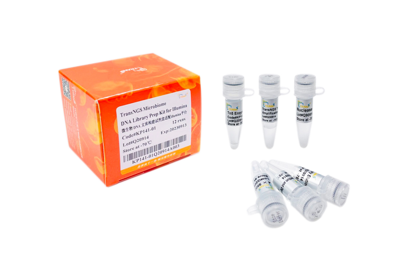 TransNGS® Microbiome DNA Library Prep Kit for Illumina®